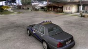 Ford Crown Victoria Kentucky Police для GTA San Andreas миниатюра 3