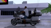 Honda Goldwing GL 1500 1990 г. для GTA San Andreas миниатюра 2