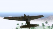 Бомбардировщик ТБ-3 v1 для GTA San Andreas миниатюра 3