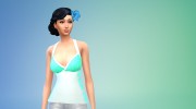 Аксессуар на голову Acc Flower para Sims 4 miniatura 4