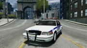 Ford Crown Victoria Police Department 2008 Interceptor NYPD para GTA 4 miniatura 1
