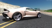 2016 Genesi Model 5 Concept для GTA San Andreas миниатюра 4