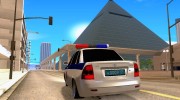Ваз 2170 полиция для GTA San Andreas миниатюра 3