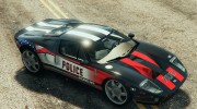 Ford GT Police Car para GTA 5 miniatura 4