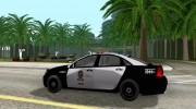 Chevrolet Caprice 2011 Police para GTA San Andreas miniatura 2