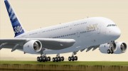 Airbus A380-800 F-WWDD Etihad Titles для GTA San Andreas миниатюра 1