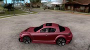 Mazda RX-8 v2 для GTA San Andreas миниатюра 2