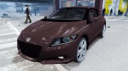 Honda Civic CR-Z для GTA 4 миниатюра 1