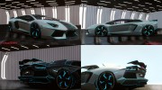Lamborghini Aventador TRON Edition для GTA 4 миниатюра 4