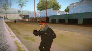 Милиционер в зимней форме V1 для GTA San Andreas миниатюра 7