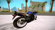 Yamaha YZF-R1 PJ для GTA San Andreas миниатюра 4