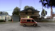 ГАЗель Скорая помощь para GTA San Andreas miniatura 5