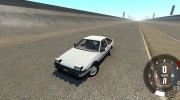 Toyota AE86 для BeamNG.Drive миниатюра 1