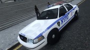 Ford Crown Victoria NYPD 2012 para GTA 4 miniatura 1