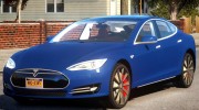 Tesla Model S V1.1 for GTA 4 miniature 1