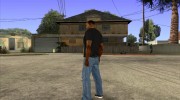CJ в футболке (GameModding) для GTA San Andreas миниатюра 4