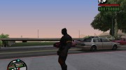 Black Panther Skin для GTA San Andreas миниатюра 11