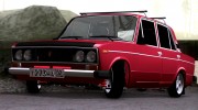 ВАЗ-2106 Russian style для GTA San Andreas миниатюра 3
