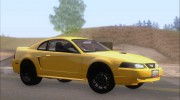 Ford Mustang Cobra 1999 Clean Mod для GTA San Andreas миниатюра 2