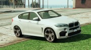 BMW X6M F16 для GTA 5 миниатюра 1