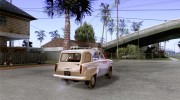 Москвич 423 М Скорая Помощь para GTA San Andreas miniatura 4