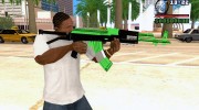 Зеленая замена AK-47 para GTA San Andreas miniatura 2