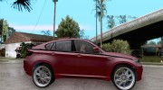 BMW X6 Lumma для GTA San Andreas миниатюра 5