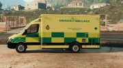 2014 British Mercedes Sprinter Ambulance para GTA 5 miniatura 2