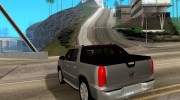 Cadillac Escalade Ext 2007 V1 для GTA San Andreas миниатюра 3