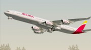 Airbus A340-642 Iberia Airlines для GTA San Andreas миниатюра 5