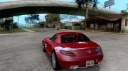 Mercedes-Benz SLS AMG для GTA San Andreas миниатюра 3