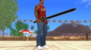 Kiritos Sword para GTA San Andreas miniatura 4