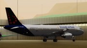 Airbus A320-200 Brussels Airlines для GTA San Andreas миниатюра 12