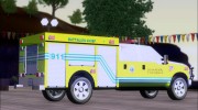 Ford F350 XLT Super Duty Miami Dade Fire Department Batalion Chief 12 para GTA San Andreas miniatura 3