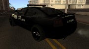 Dodge Charger SRT8 FBI Police для GTA San Andreas миниатюра 4