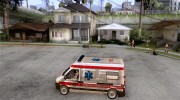 Renault Master Ambulance для GTA San Andreas миниатюра 2