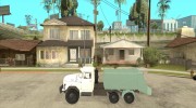 ЗИЛ 131 мусоровоз для GTA San Andreas миниатюра 2