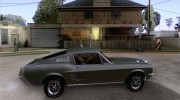 Ford Mustang 1967 для GTA San Andreas миниатюра 5