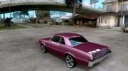 Pontiac GTO 65 для GTA San Andreas миниатюра 3