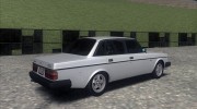 Volvo 244 Turbo 1983 для GTA San Andreas миниатюра 2