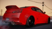 Infiniti G37 Coupe Liberty Walk LB Performance для GTA San Andreas миниатюра 3