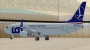 Boeing 737-800 LOT Polish Airlines для GTA San Andreas миниатюра 3
