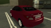 Hyundai Solaris para GTA San Andreas miniatura 5