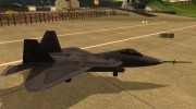 YF-22 Grey for GTA San Andreas miniature 4