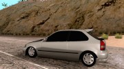 Honda Civic 1.6iES 01-HB para GTA San Andreas miniatura 2