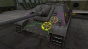 Контурные зоны пробития Jagdpanther for World Of Tanks miniature 1