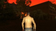 Бежевая кожаная куртка для GTA San Andreas миниатюра 7
