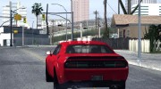 2017 Dodge Challenger Demon для GTA San Andreas миниатюра 4