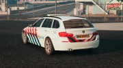 Politie BMW 525D para GTA 5 miniatura 2