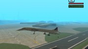 BAC Concorde Air France для GTA San Andreas миниатюра 2